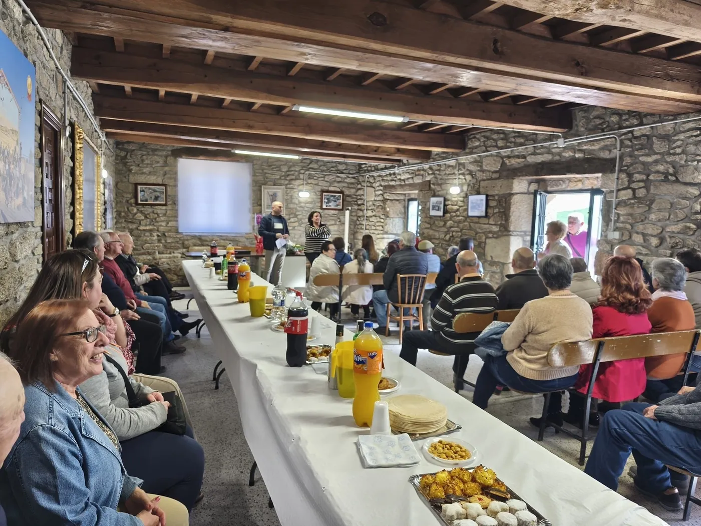 Homenaje a la enfermera Carmen Díez en Guadramiro