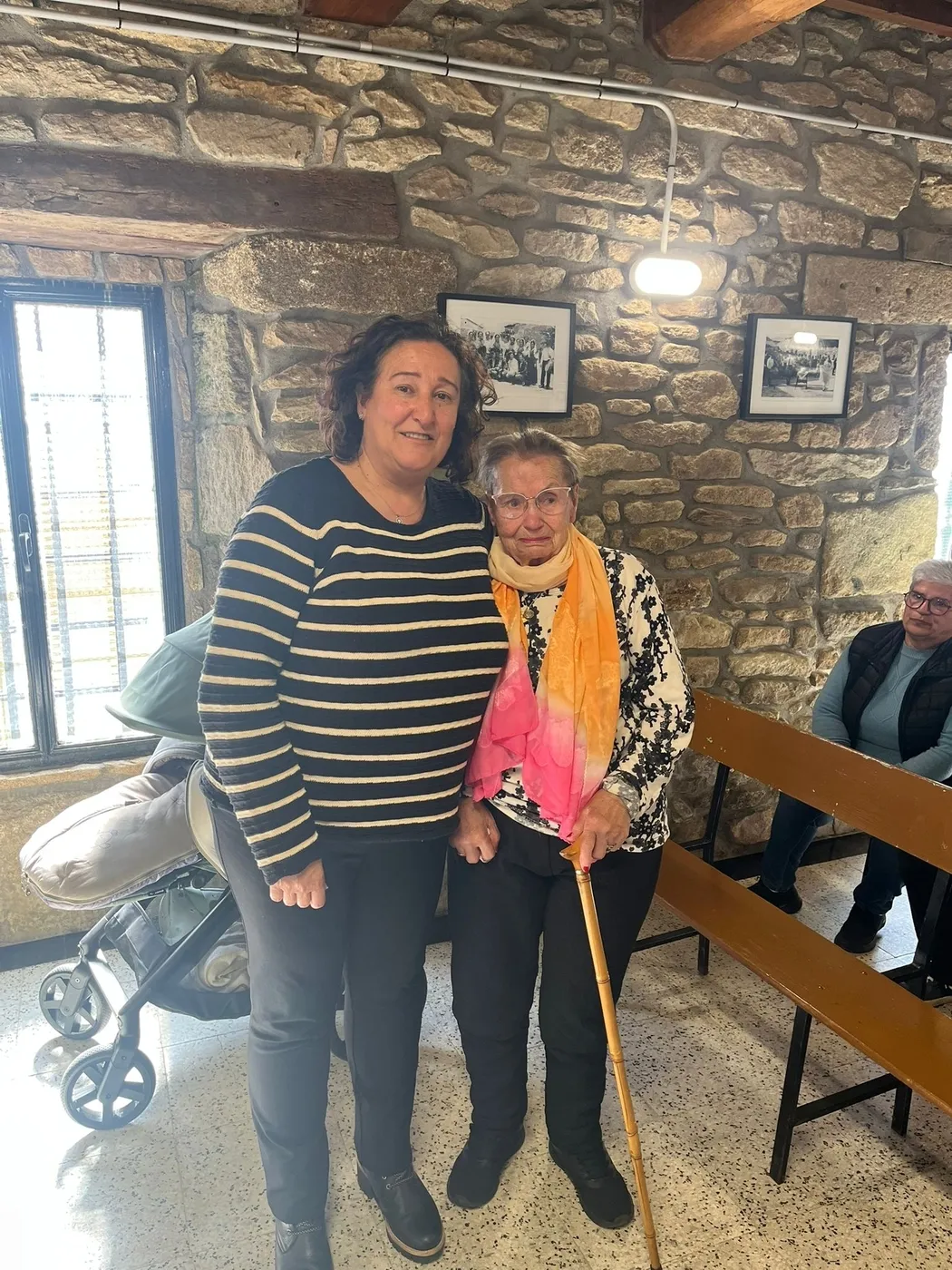 Homenaje a la enfermera Carmen Díez en Guadramiro