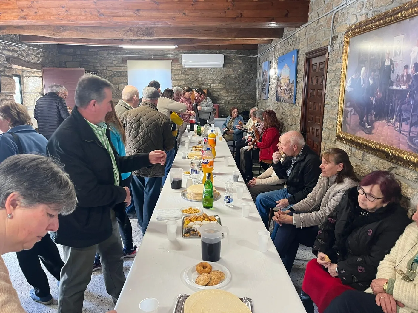 Homenaje a la enfermera Carmen Díez en Guadramiro