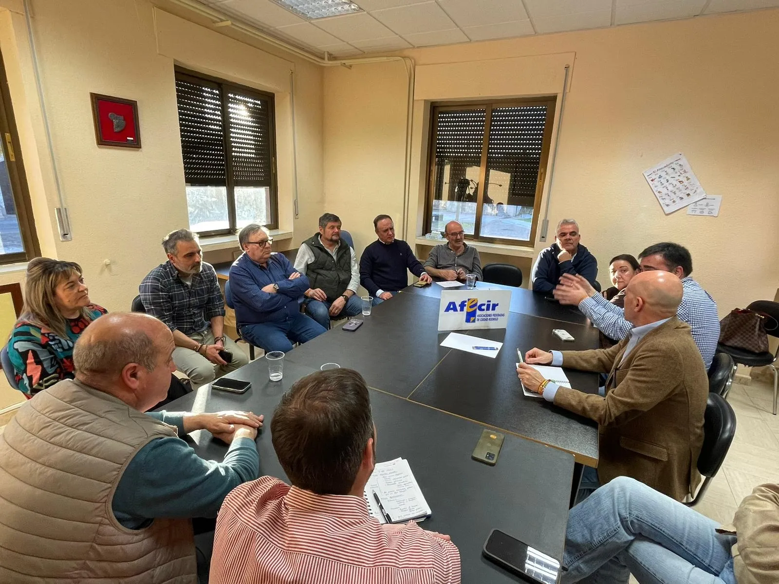 Reunión del candidato Carlos Martínez 