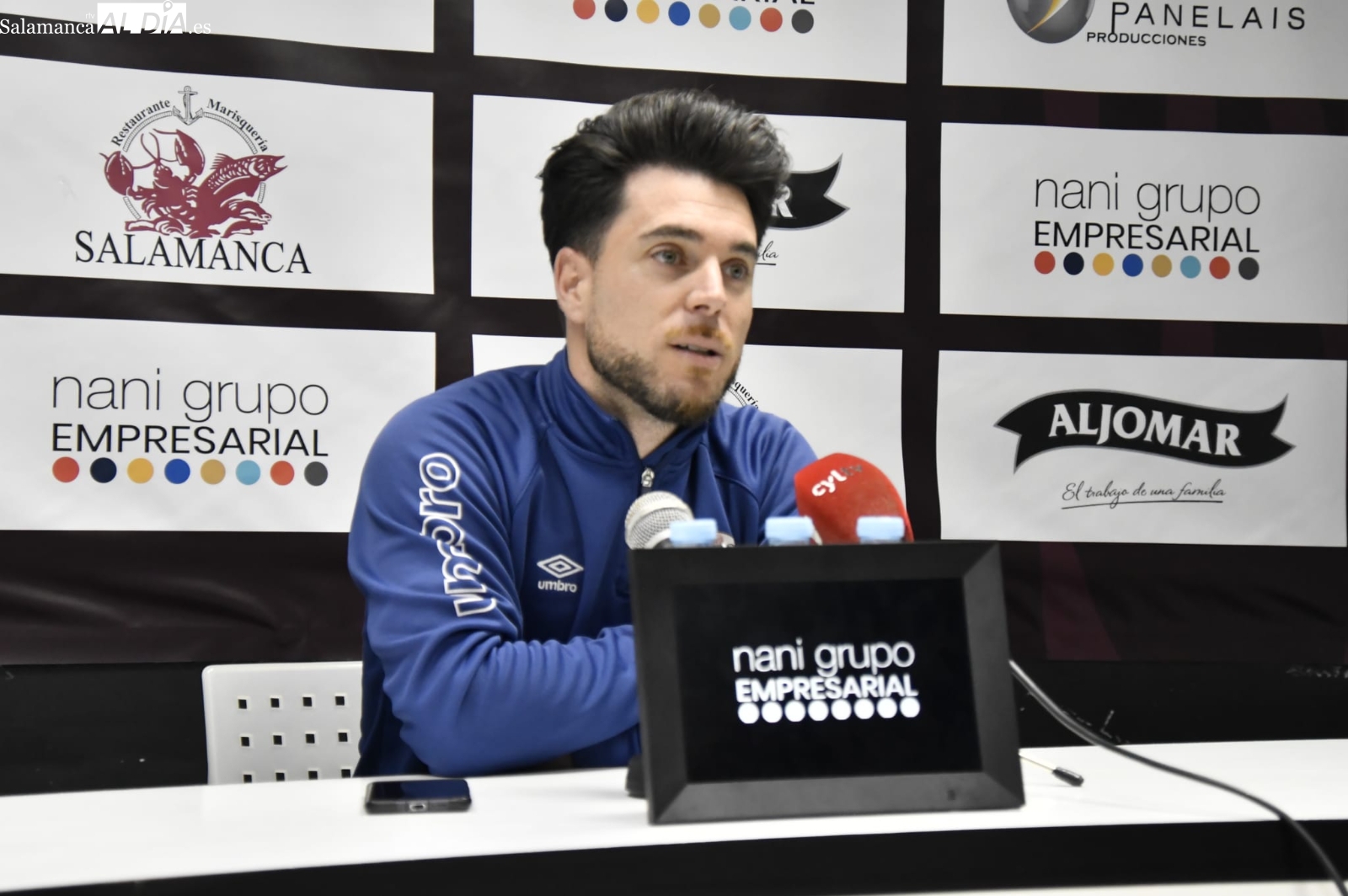 Jorge García: Cuando hemos empezado a mirar al objetivo de cuando acabe la jornada 34, nos la hemos pegado en el Salamanca UDS