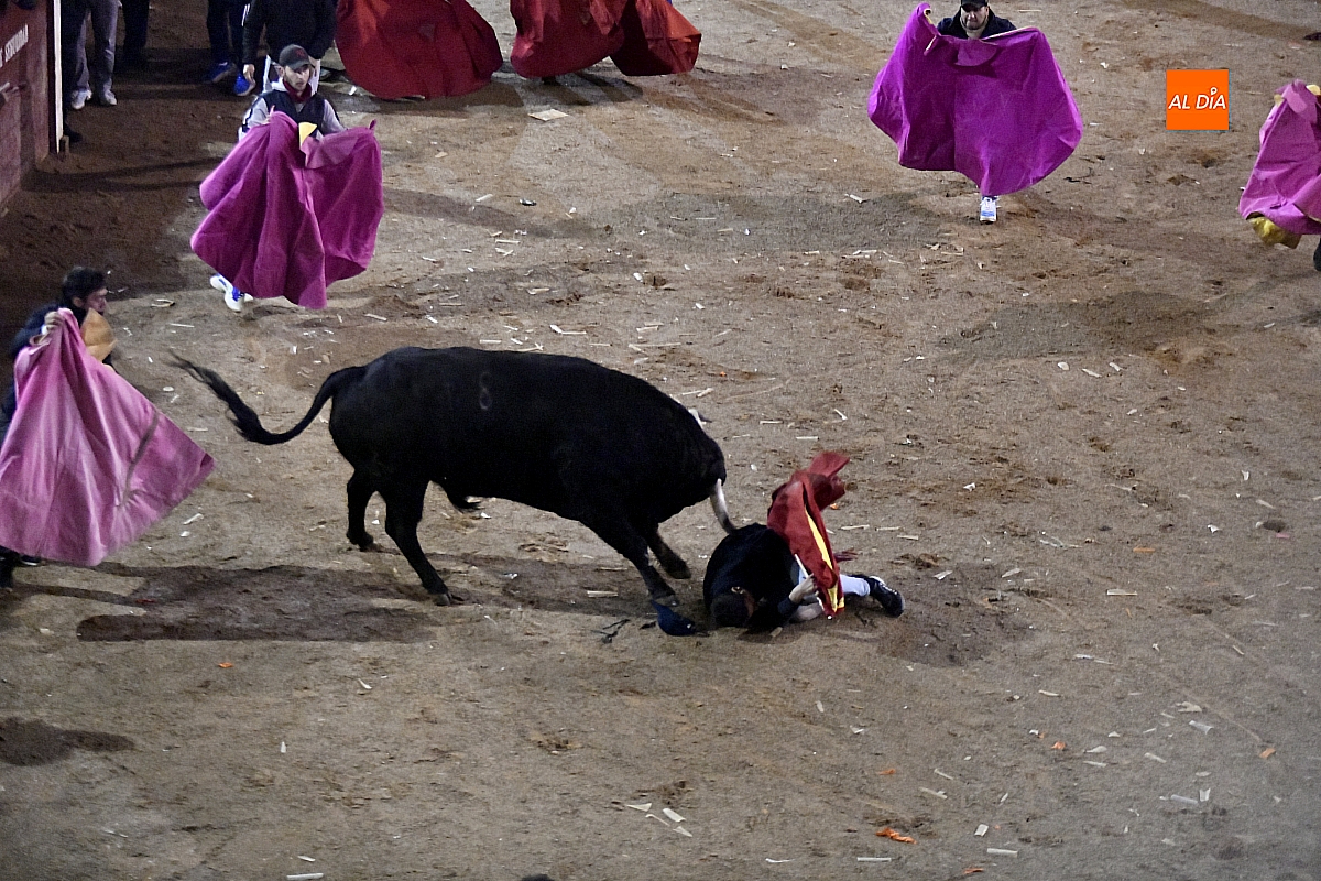 Muere un mirobrigense corneado por un toro en la capea del viernes en Ciudad Rodrigo