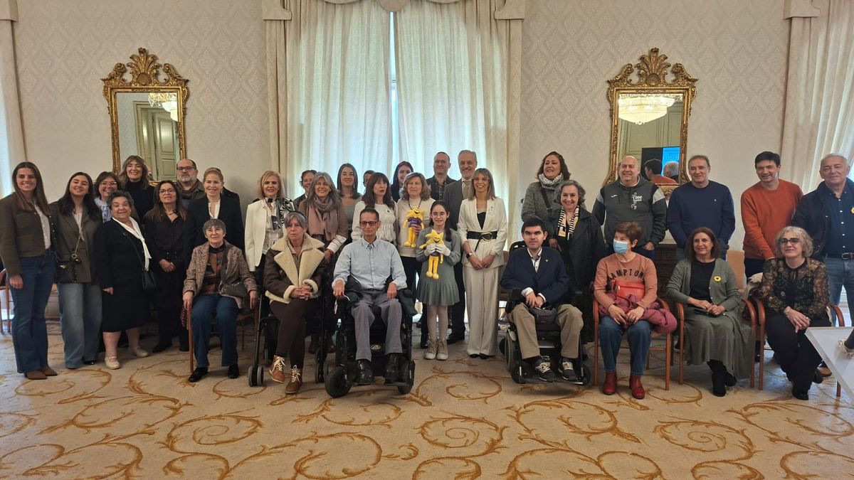 Salamanca apoya a Aerscyl e ilumina la Puerta de Zamora por las Enfermedades Raras