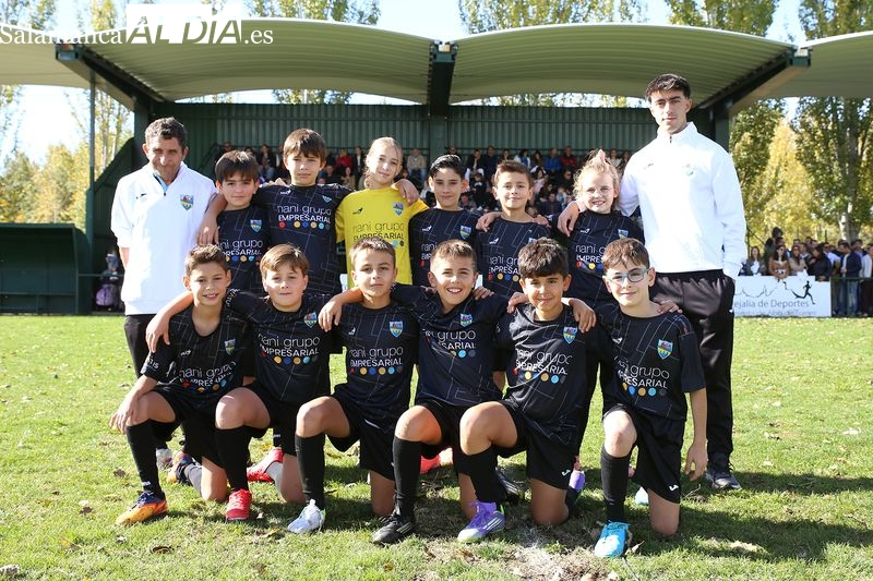 El Alevín B del Alba de Tormes CF crece desde la amistad y el aprendizaje