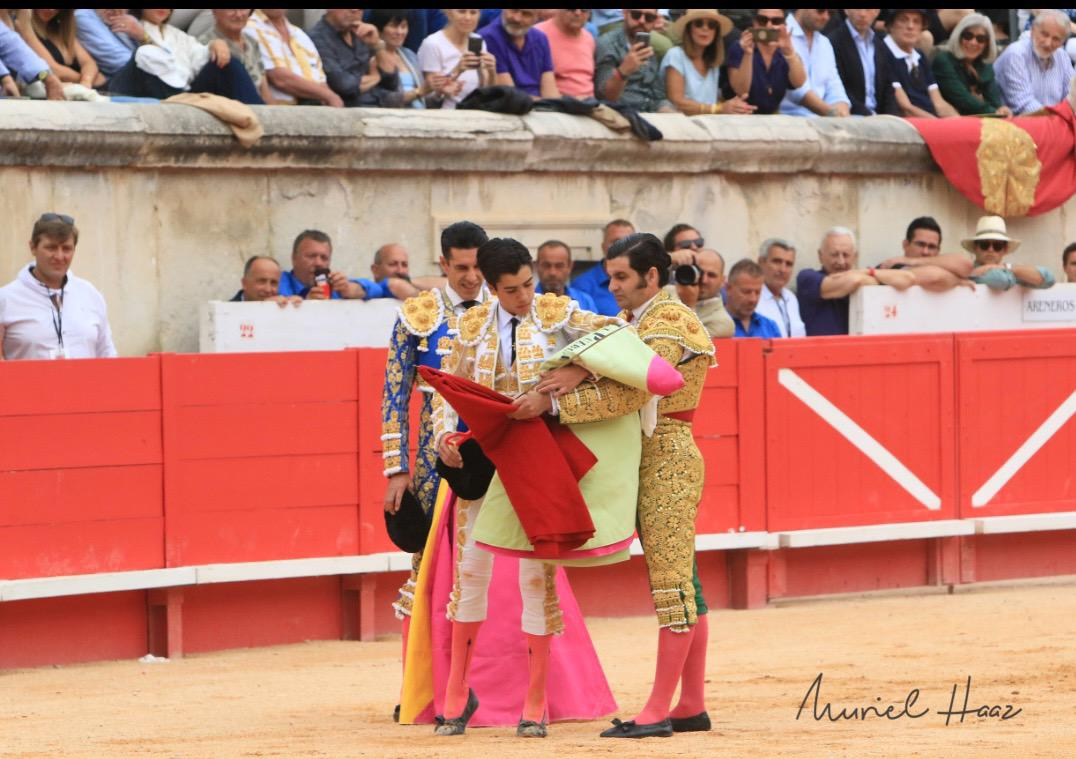 Marco Pérez en Nimes: carteles de la Feria de Pentecostés