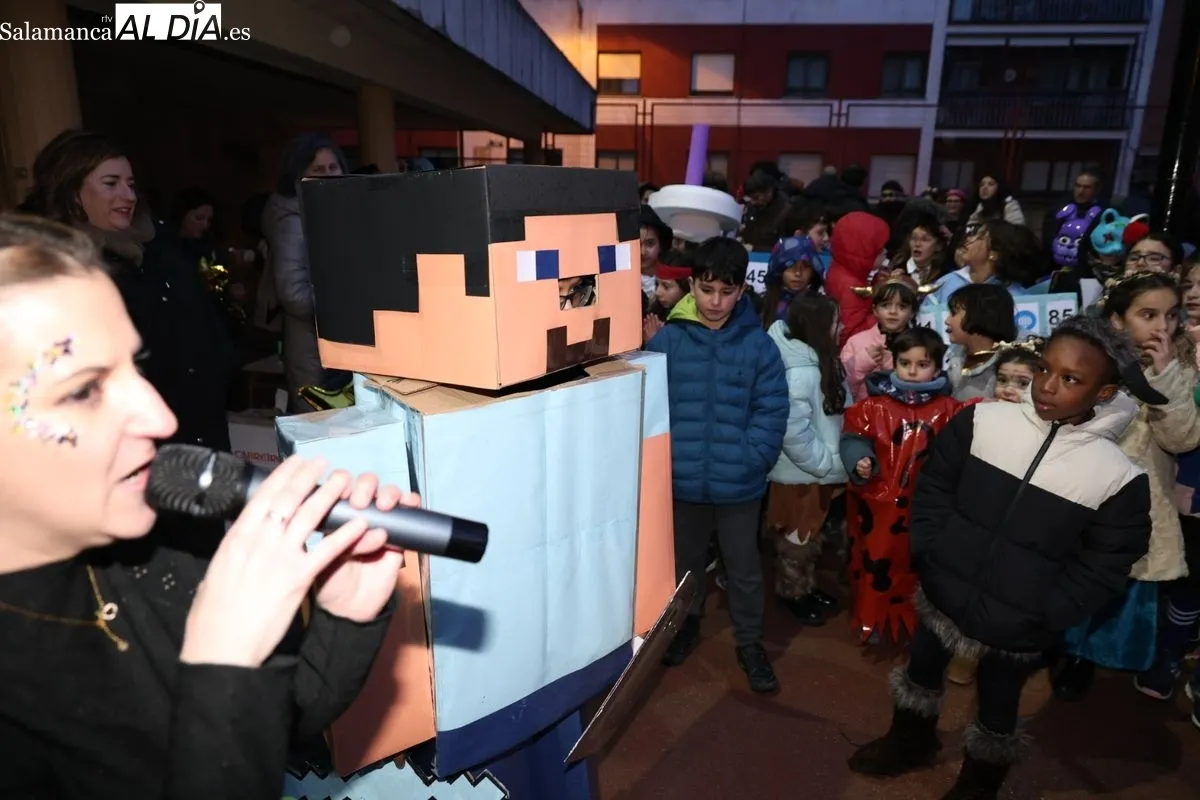 Fiesta de Carnaval en el colegio Padre Majón. Foto: David Sañudo
