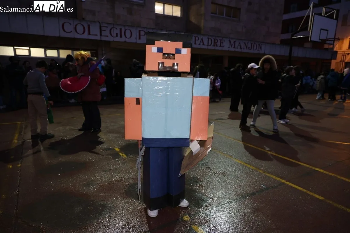 Fiesta de Carnaval en el colegio Padre Majón. Foto: David Sañudo