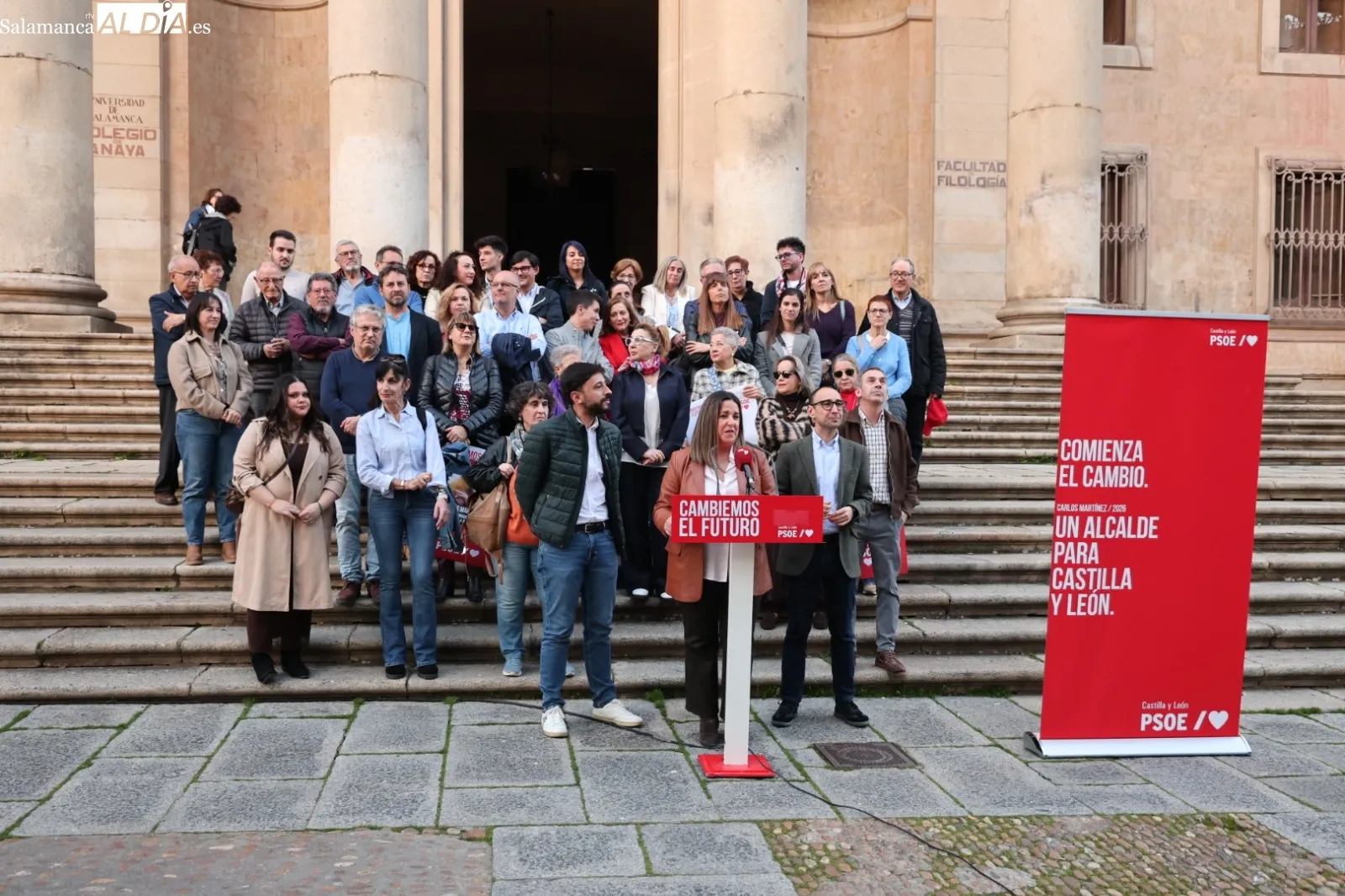 Apertura de campaña del PSOE de Salamanca | FOTOS: David Sañudo