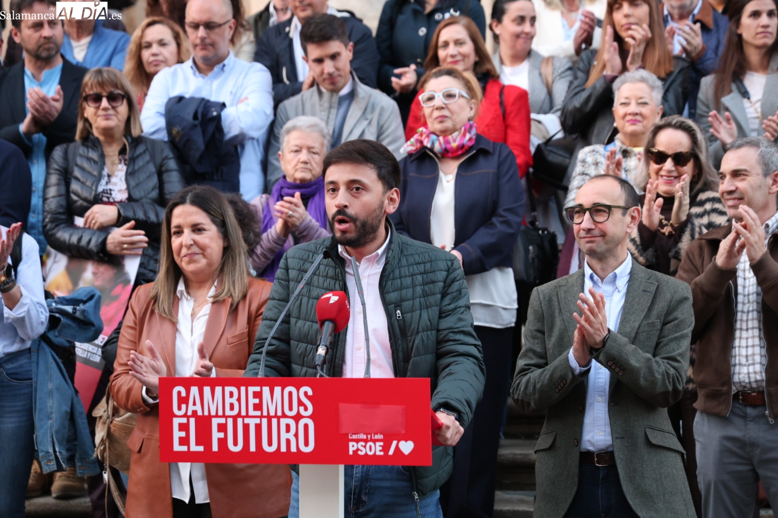 El PSOE arranca la campaña en Salamanca pidiendo el cambio
