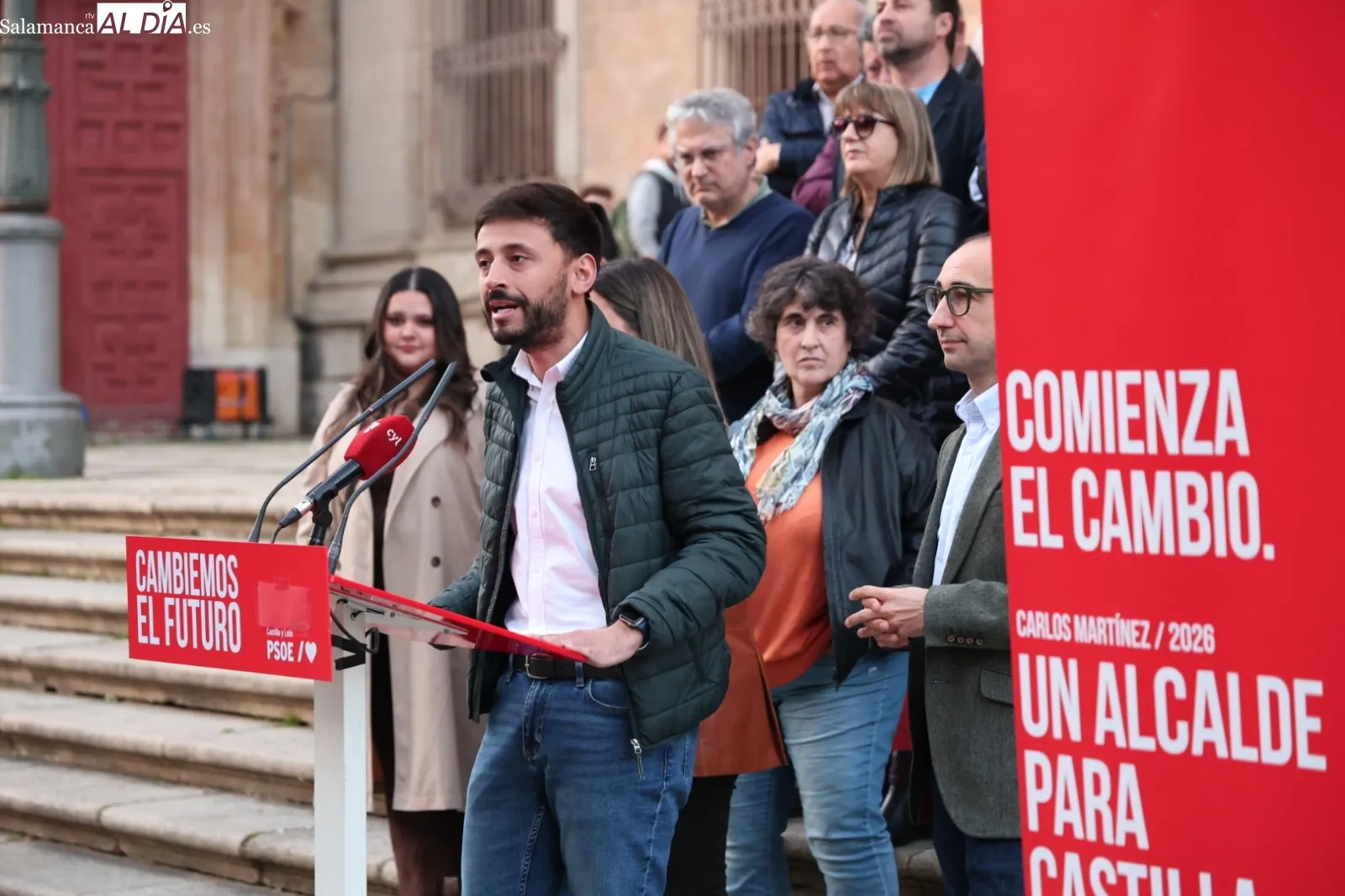 Apertura de campaña del PSOE de Salamanca | FOTOS: David Sañudo