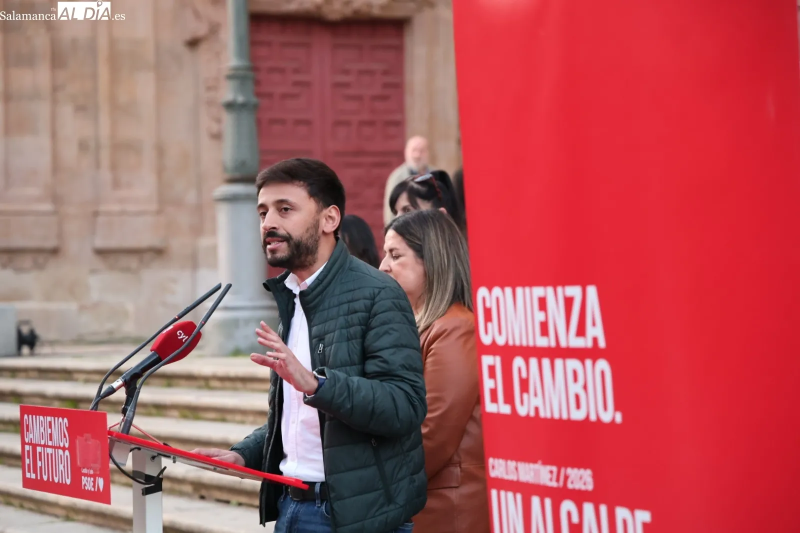 Apertura de campaña del PSOE de Salamanca | FOTOS: David Sañudo