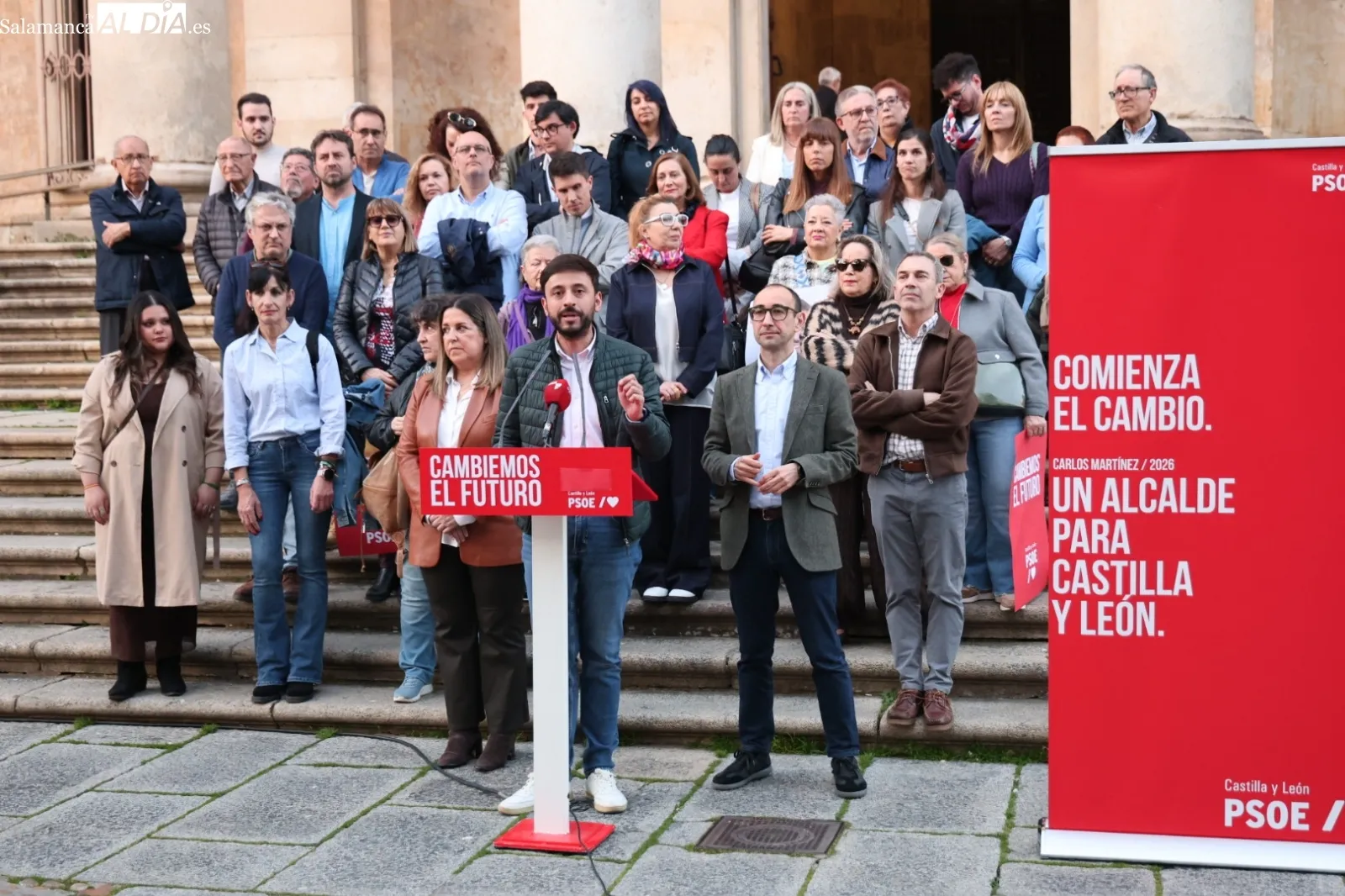 Apertura de campaña del PSOE de Salamanca | FOTOS: David Sañudo