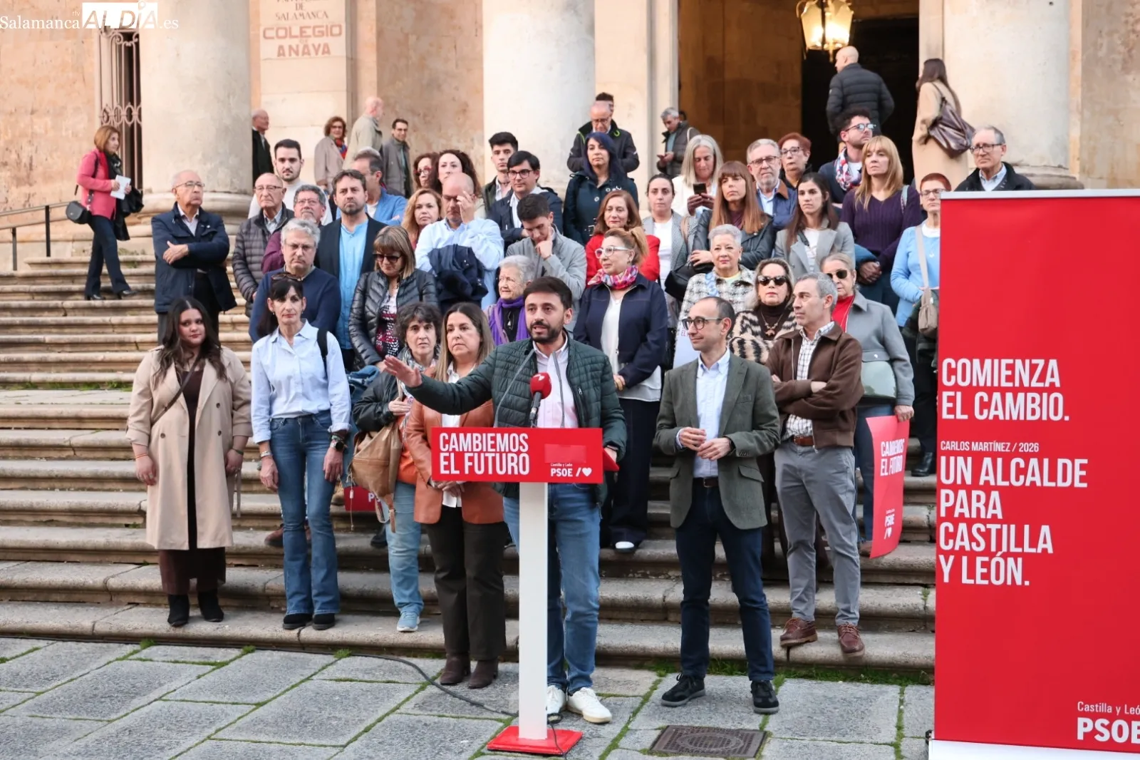 Apertura de campaña del PSOE de Salamanca | FOTOS: David Sañudo
