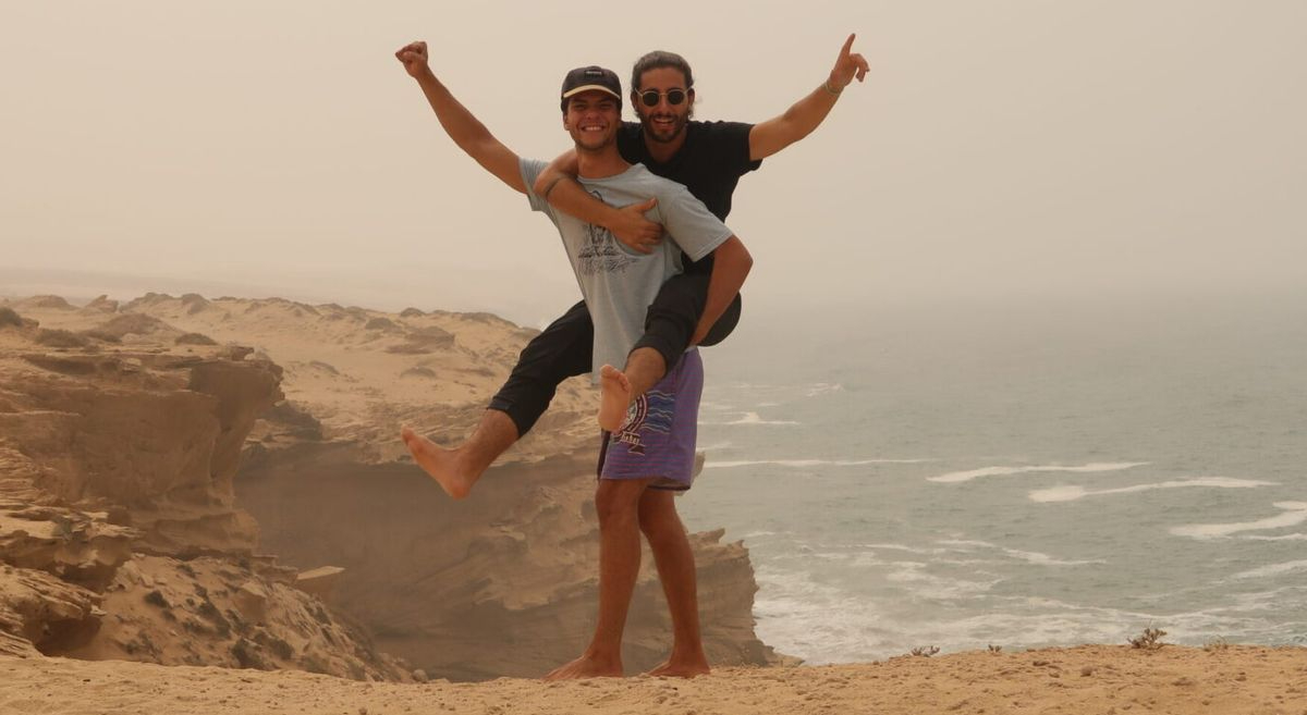 Adrián Lafuente termina en La Alberca su vuelta al mundo sostenible