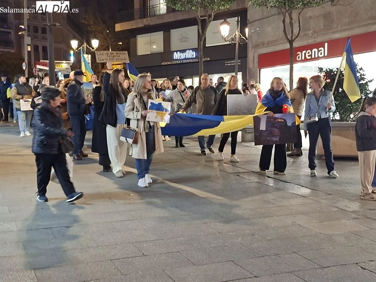 Foto 11 - V&Iacute;DEO Y FOTOS | Los ucranianos de Salamanca claman contra el olvido