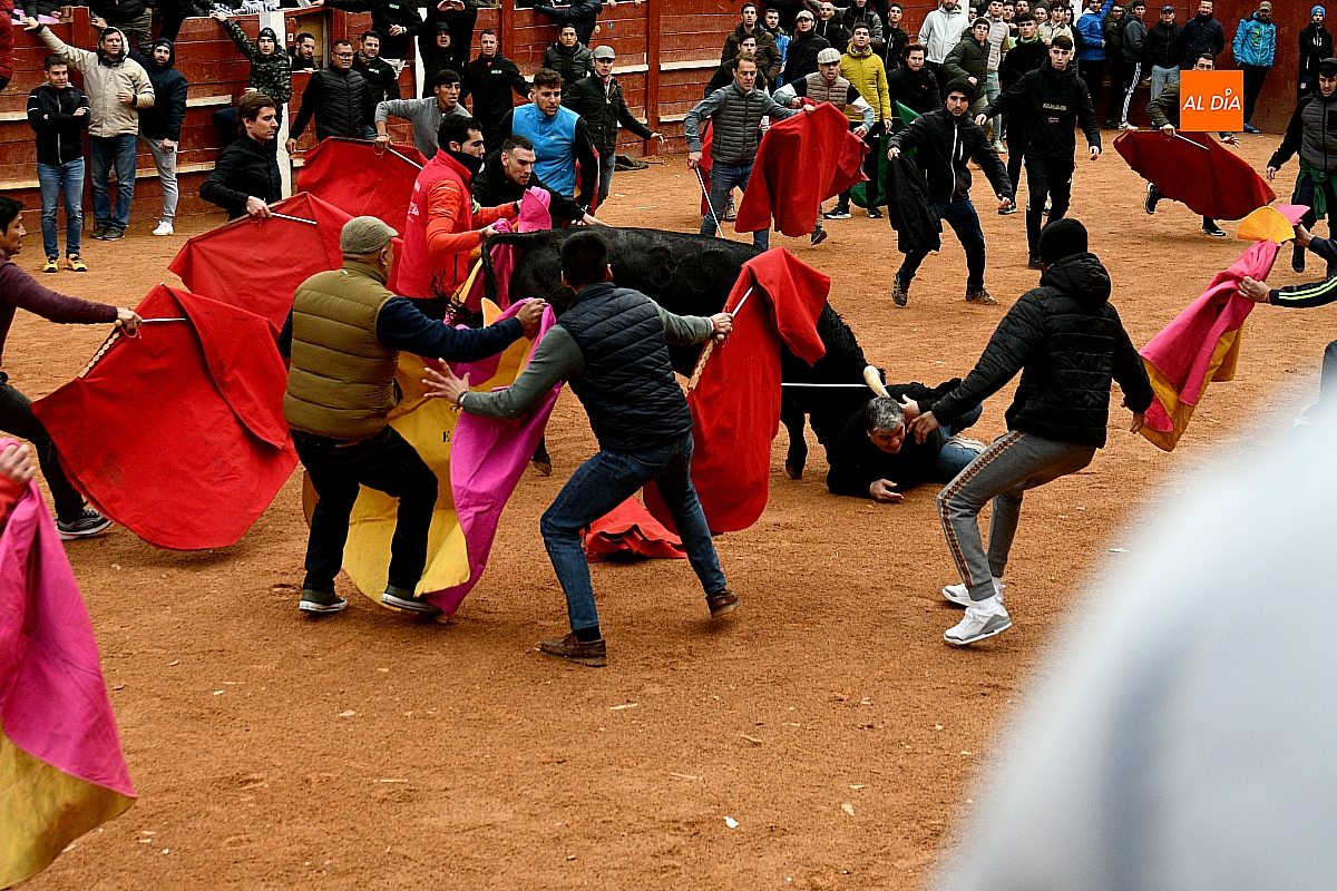 La jornada dominical del Carnaval se centra en lo taurino con la acogida de millares de personas