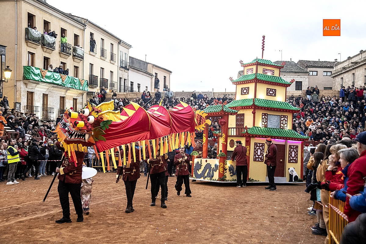 Éxito del desfile de carrozas del Carnaval de Ciudad Rodrigo