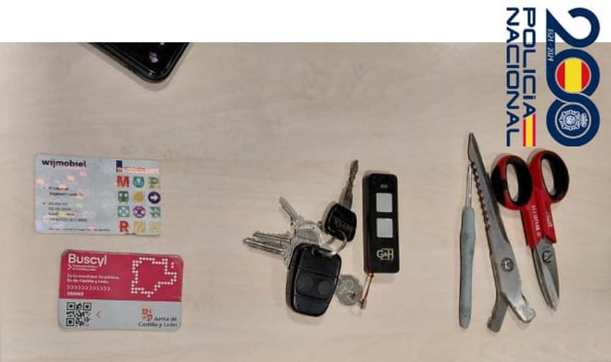 Detenido en Salamanca tras una persecución: tiene 100 antecedentes