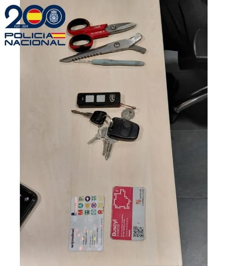 Foto 2 - Persecuci&oacute;n en Salamanca: detienen en un patio interior a un fugitivo con m&aacute;s de cien arrestos a sus espaldas