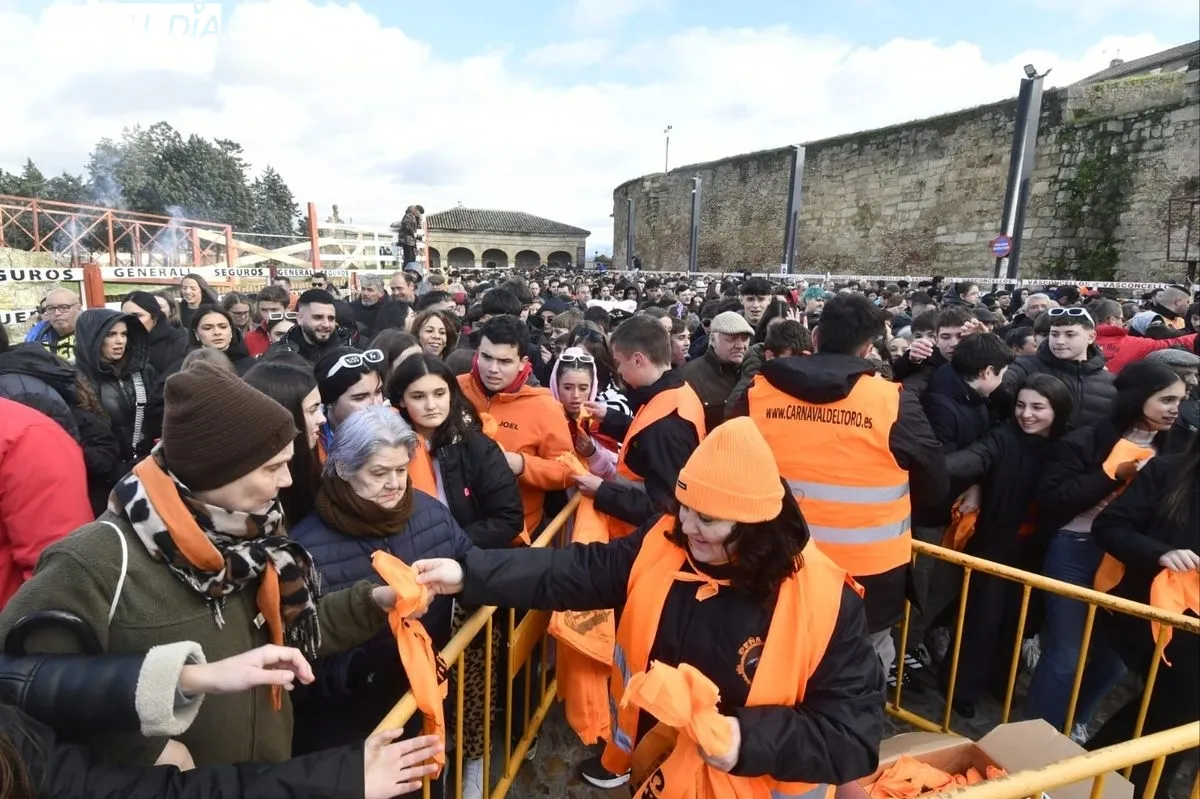 Campanazo del Carnaval del Toro de Ciudad Rodrigo 2026. 