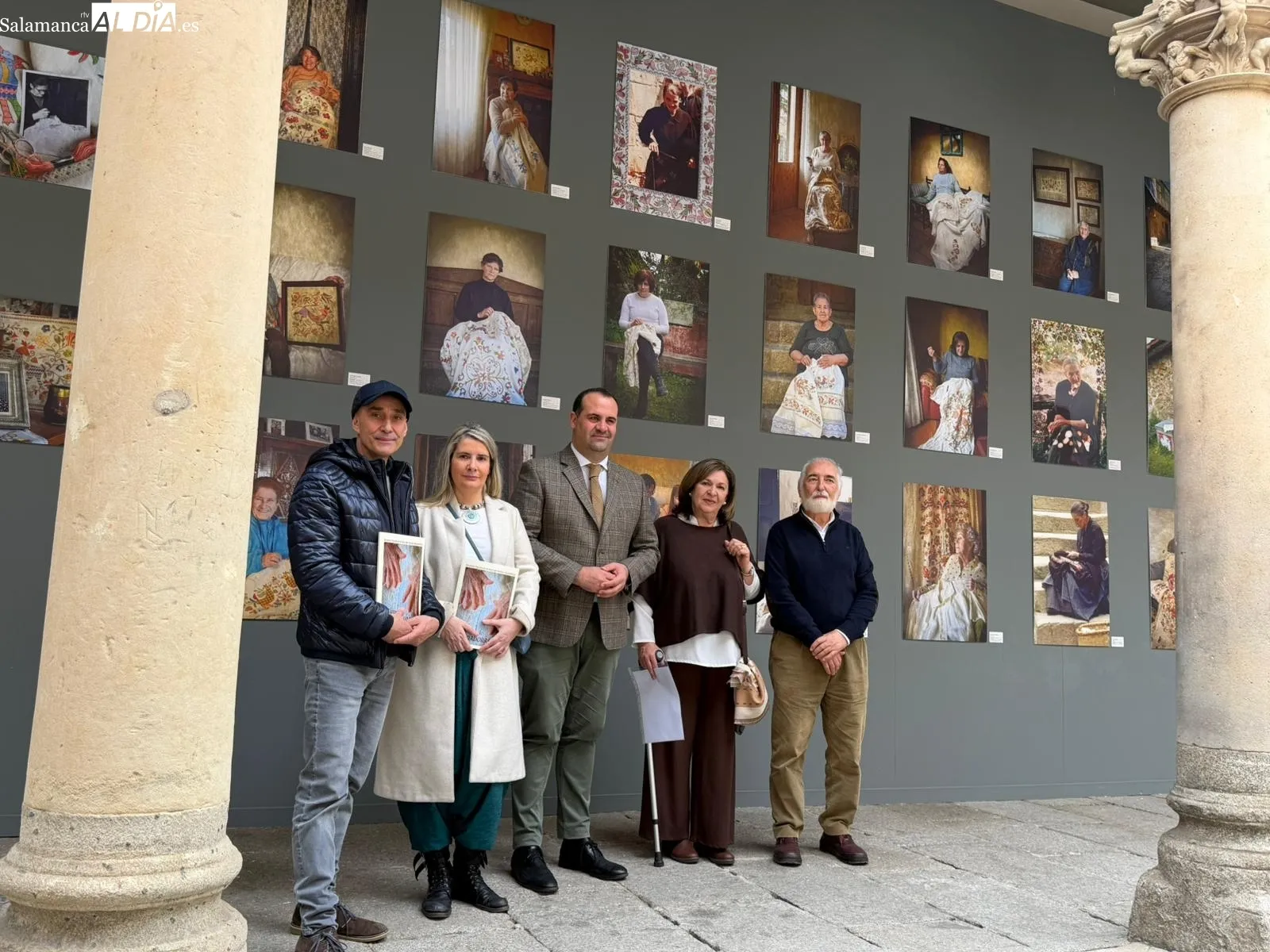 Inauguración de la exposición 'Tiempo de Bordadoras' | FOTOS: V. Martins 