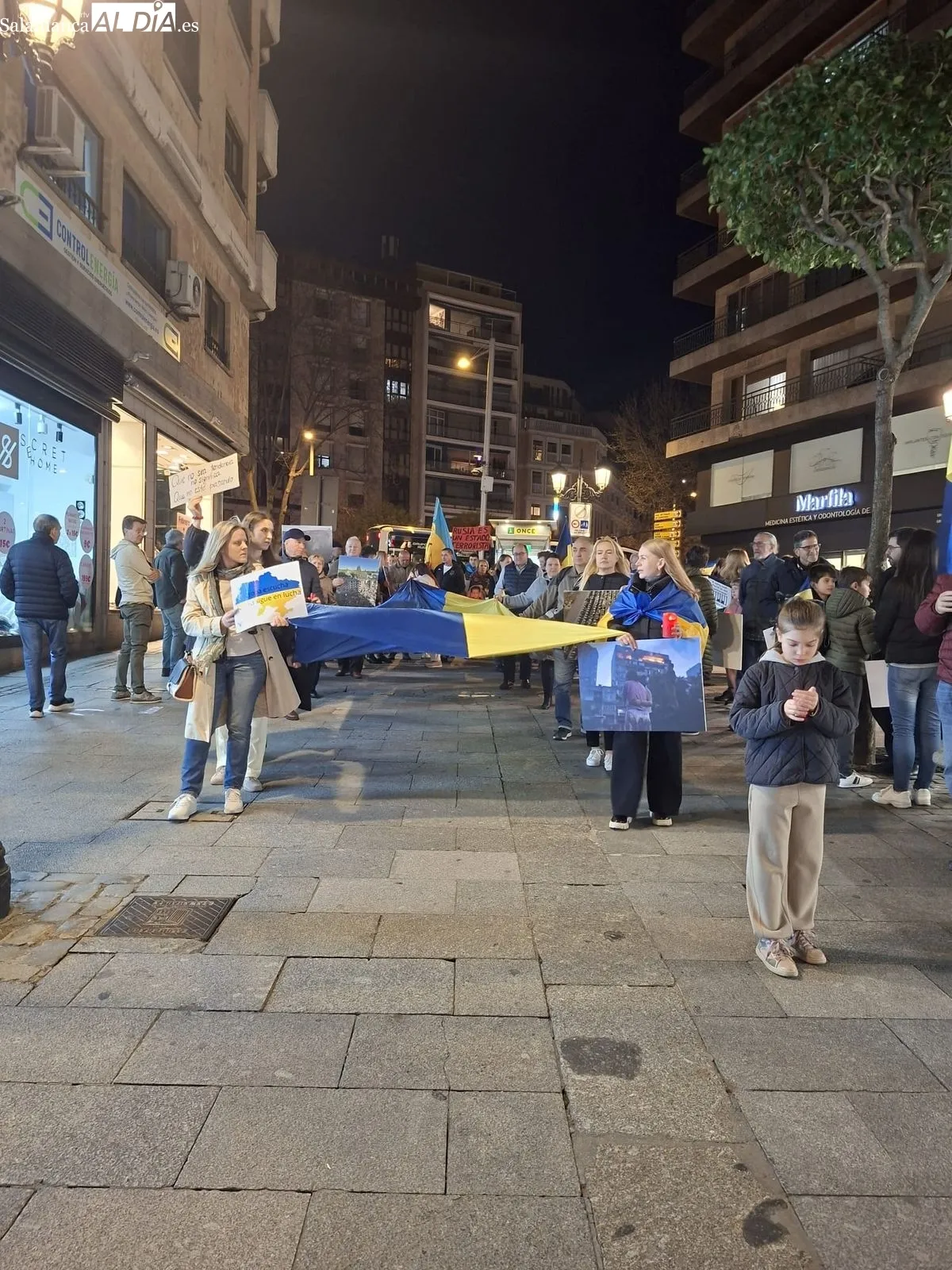 Foto 6 - V&Iacute;DEO Y FOTOS | Los ucranianos de Salamanca claman contra el olvido