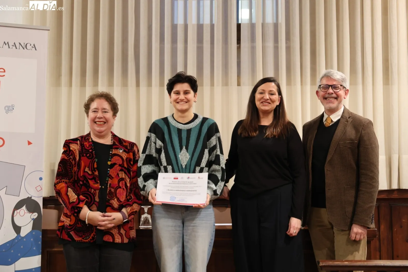 La Universidad de Salamanca reconoce los mejores TFG, TFM y tesis doctorales sobre igualdad y prevención de violencia | FOTOS: David Sañudo