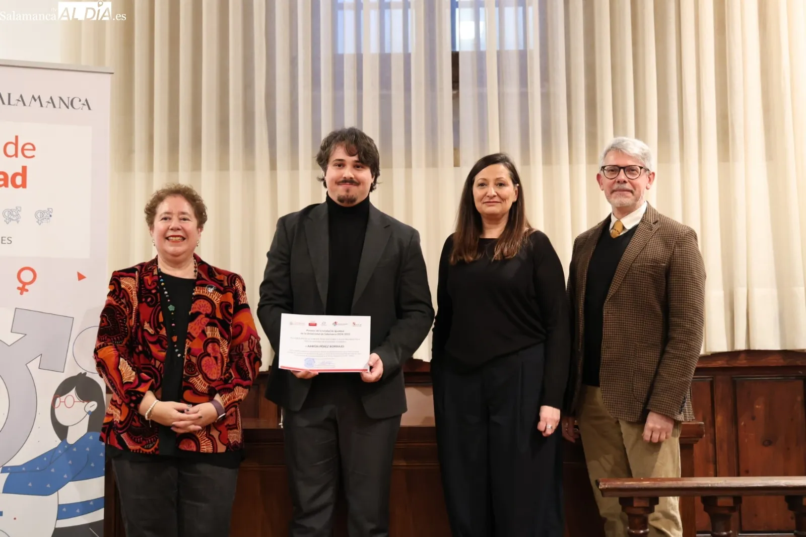 La Universidad de Salamanca reconoce los mejores TFG, TFM y tesis doctorales sobre igualdad y prevención de violencia | FOTOS: David Sañudo