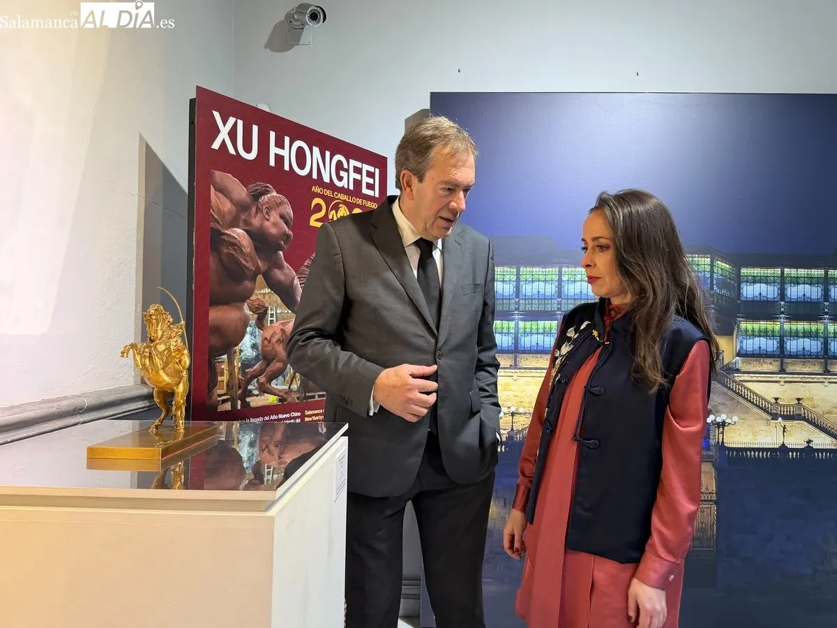 El Museo Art Nouveau y Art Déco acoge hasta el 1 de marzo una muestra del escultor chino Xu Hongfei. Foto de Vanesa Martins