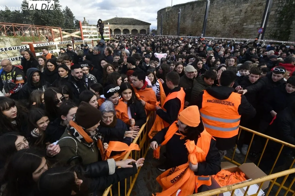 Campanazo del Carnaval del Toro de Ciudad Rodrigo 2026. 