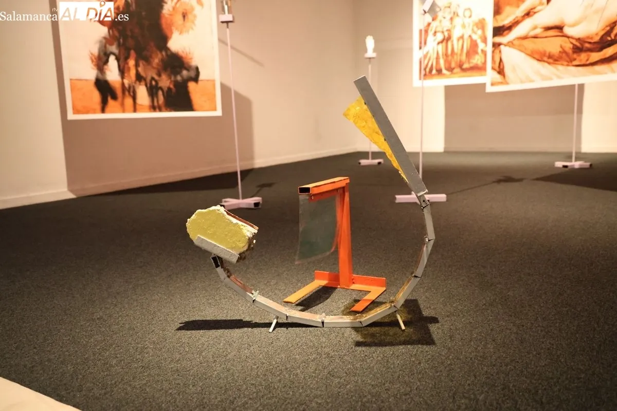 La Hospedería Fonseca acoge 'Arqueología de la iconoclastia', la muestra de Guillermo Coni Molina reflexiona sobre la violencia contra el arte. Foto de David Sañudo