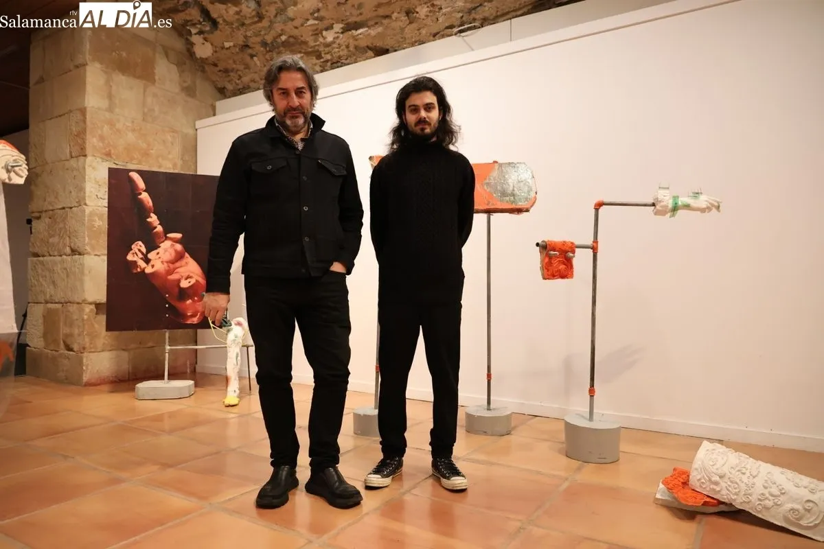 La Hospedería Fonseca acoge 'Arqueología de la iconoclastia', la muestra de Guillermo Coni Molina reflexiona sobre la violencia contra el arte. Foto de David Sañudo