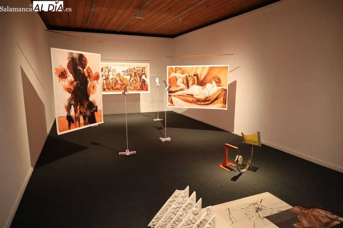La Hospedería Fonseca acoge 'Arqueología de la iconoclastia', la muestra de Guillermo Coni Molina reflexiona sobre la violencia contra el arte. Foto de David Sañudo