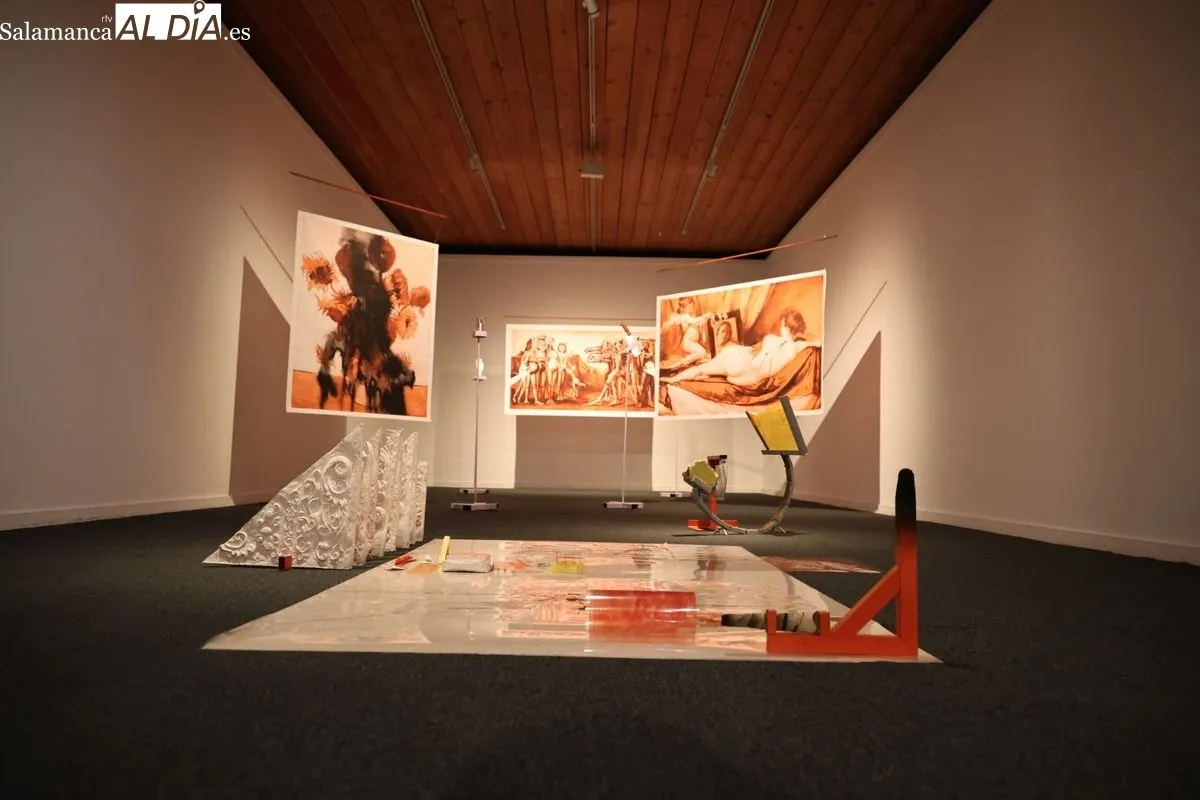La Hospedería Fonseca acoge 'Arqueología de la iconoclastia', la muestra de Guillermo Coni Molina reflexiona sobre la violencia contra el arte. Foto de David Sañudo