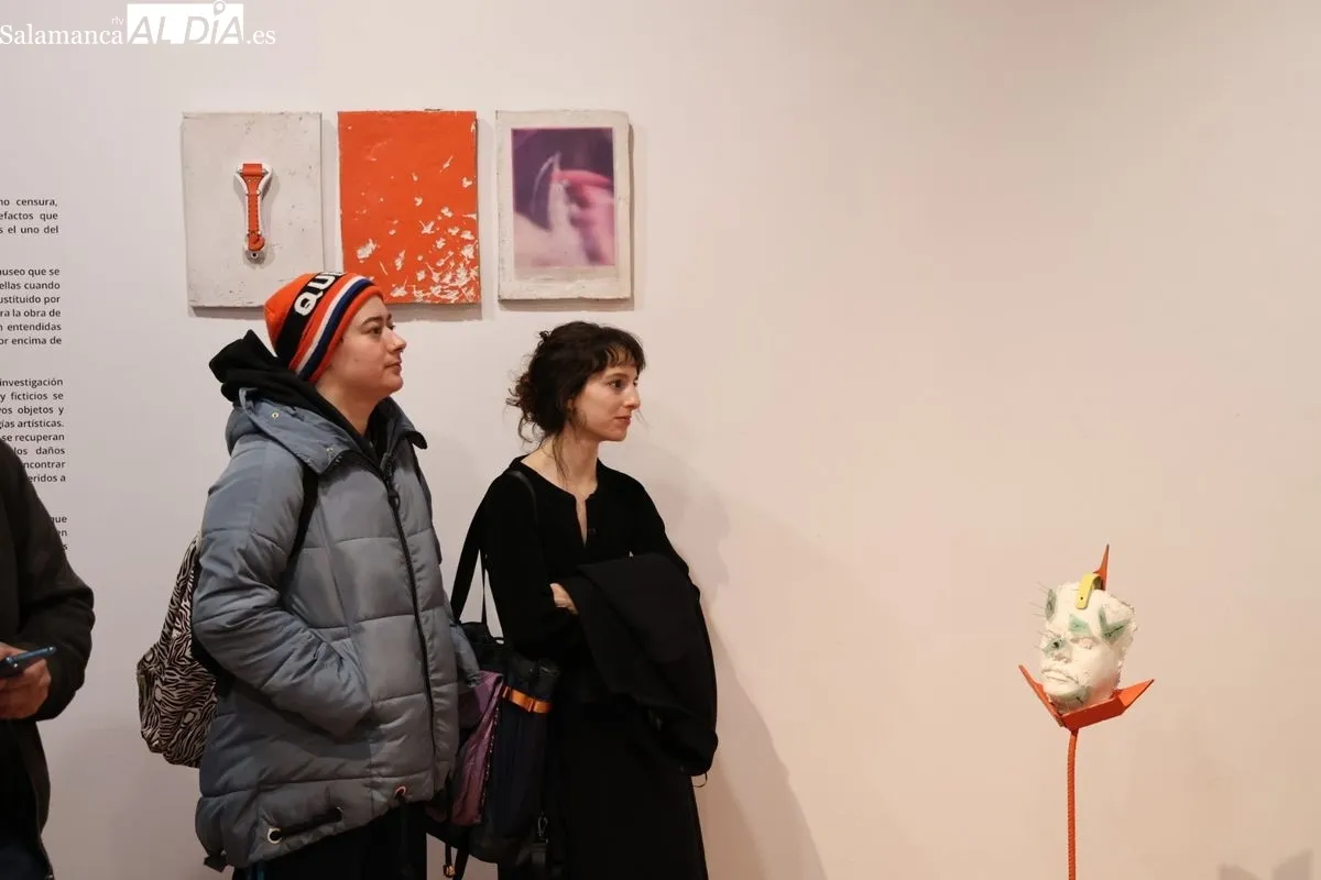 La Hospedería Fonseca acoge 'Arqueología de la iconoclastia', la muestra de Guillermo Coni Molina reflexiona sobre la violencia contra el arte. Foto de David Sañudo