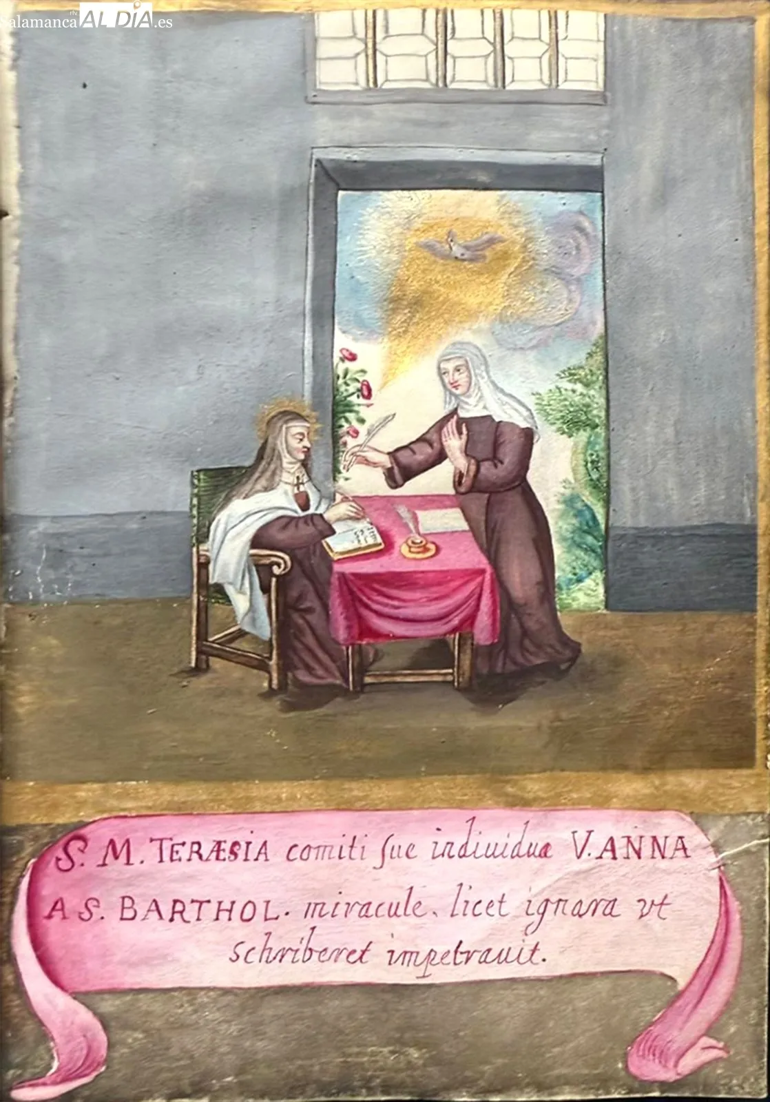 Foto 4 - Descubren un manuscrito in&eacute;dito de la beata Ana de San Bartolom&eacute;