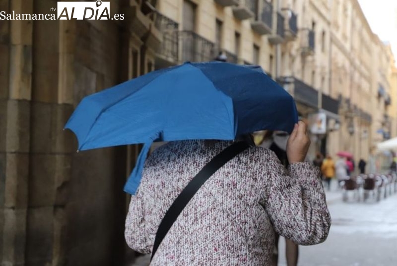 Borrasca Nils en Salamanca: aviso amarillo por lluvia y viento