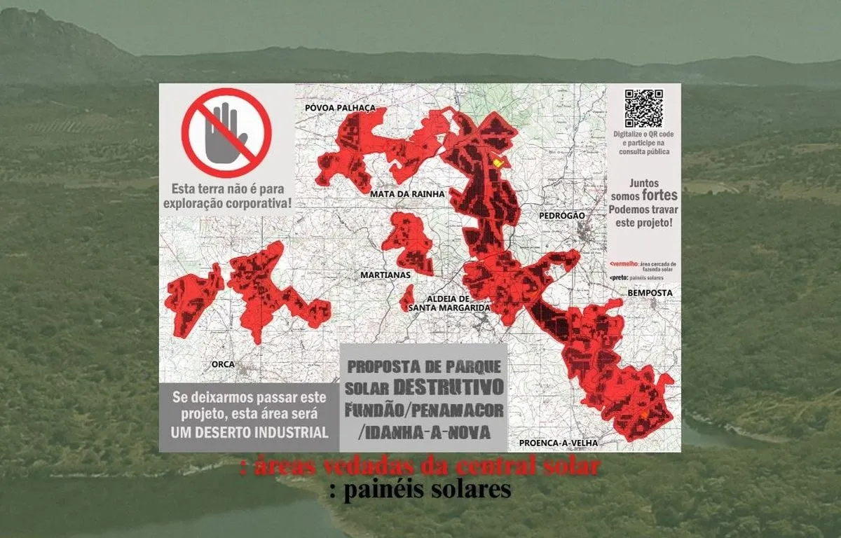 Foto 2 - Primera opini&oacute;n desfavorable de la Agencia Portuguesa del Ambiente a la super central solar cercana a la frontera