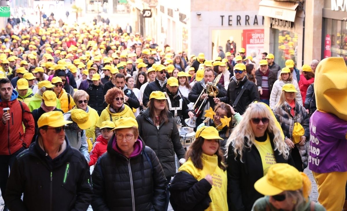 La 9ª Marea Amarilla de AERSCYL recorre Salamanca el domingo 22