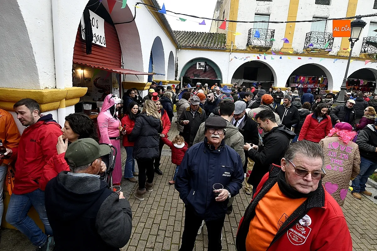 Ambiente callejero y Peñas Plaza Buen Alcalde