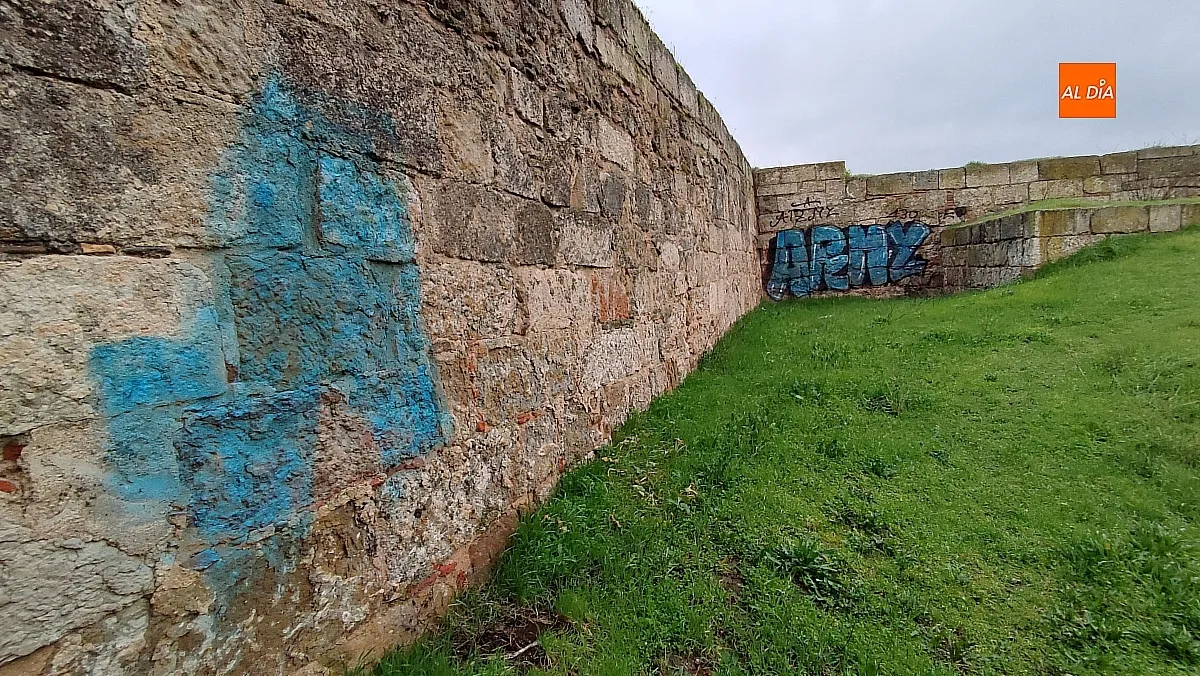 Ataque vandálico a uno de los Baluartes de la Muralla de CIudad Rodrigo