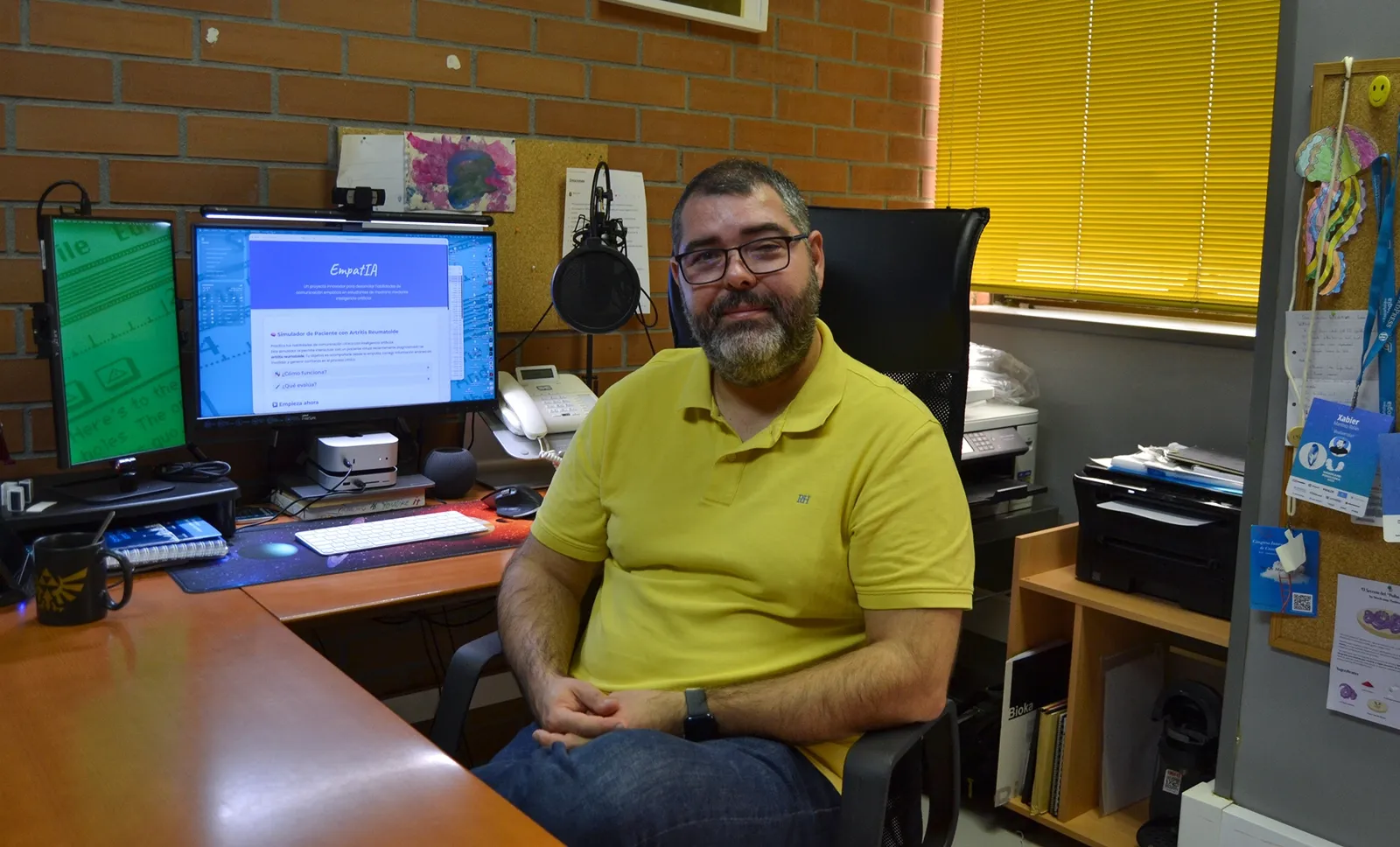 La USAL estrena un sistema de IA para entrenar la empatía médica