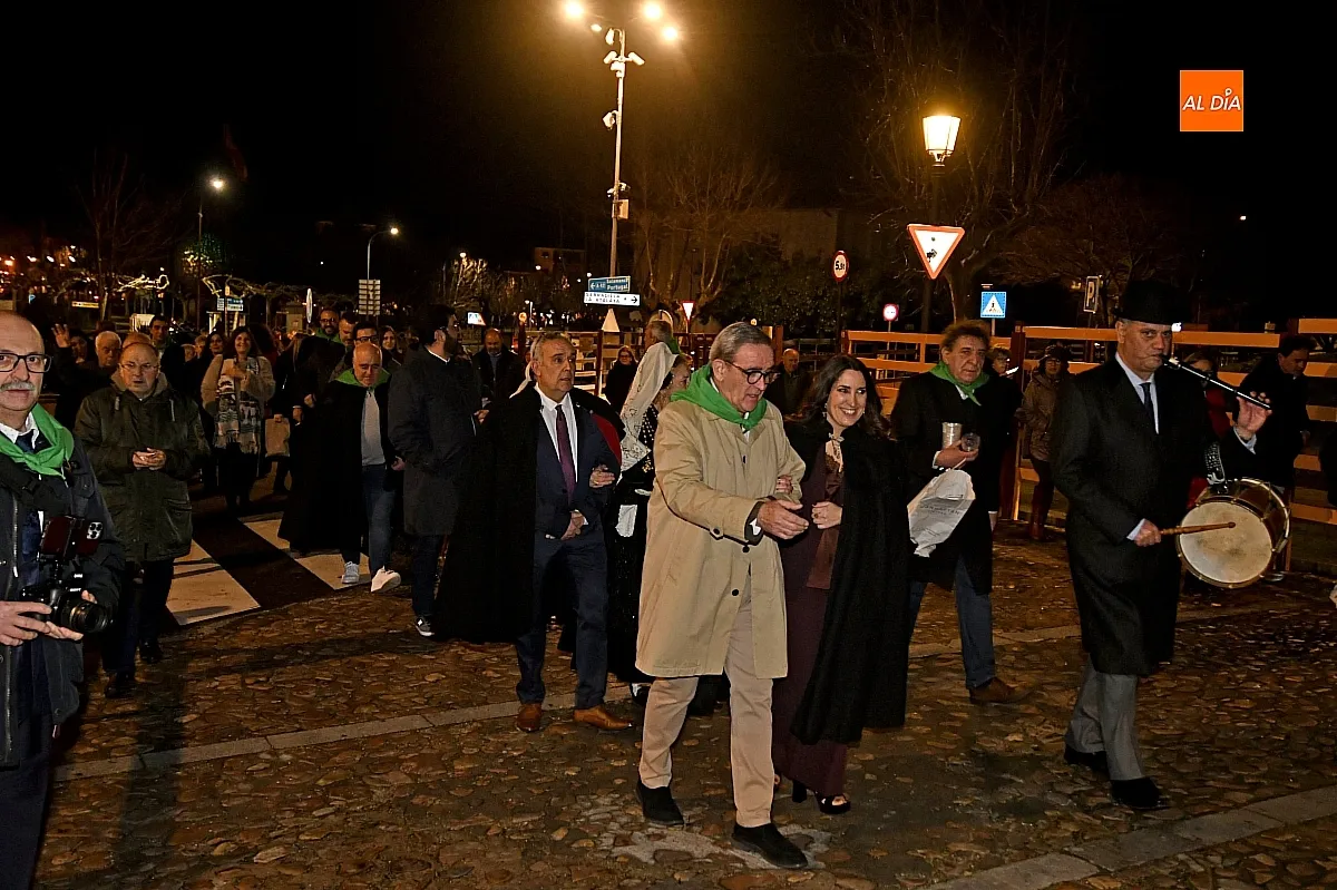 Momentos del Pregón de la Puerta del Desencierro