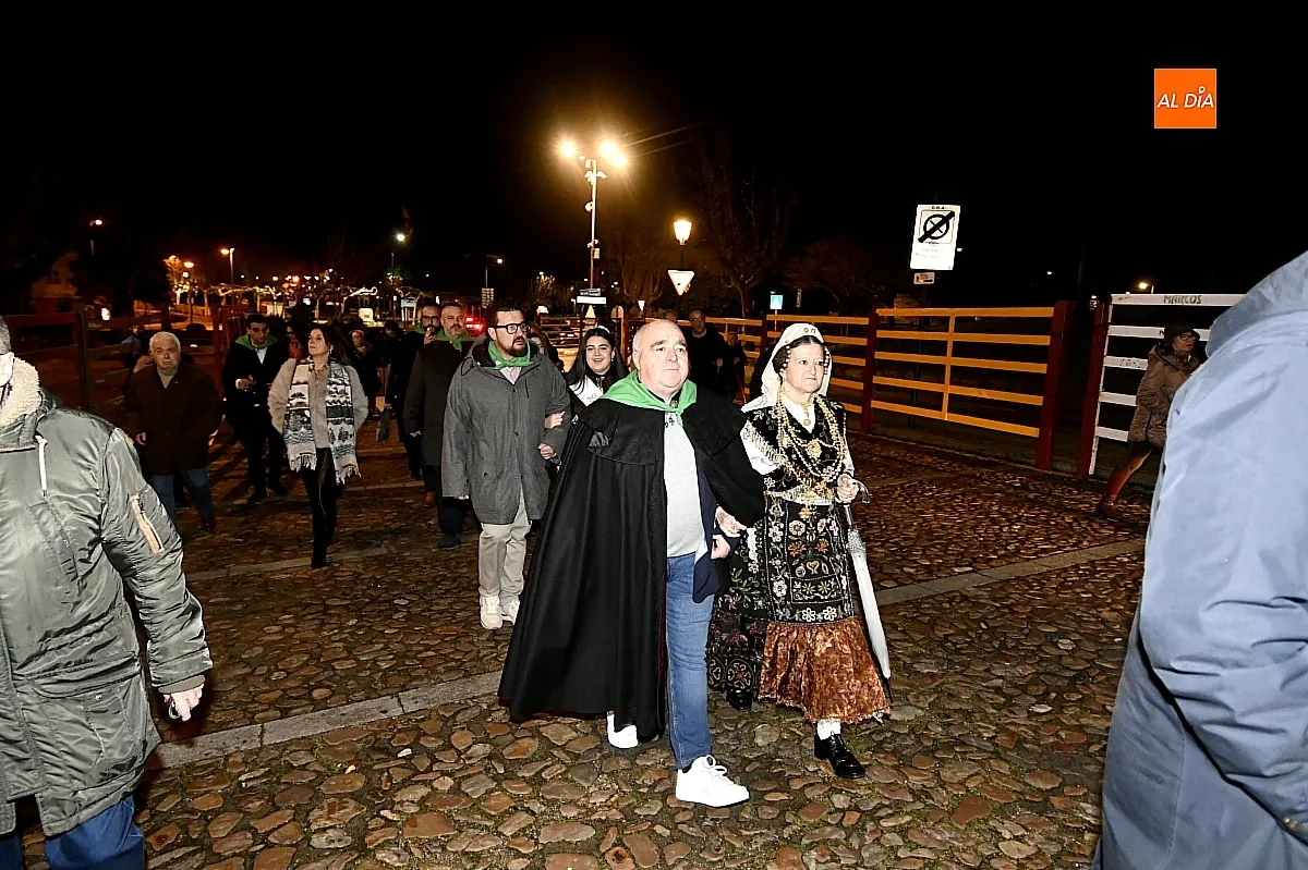 Momentos del Pregón de la Puerta del Desencierro