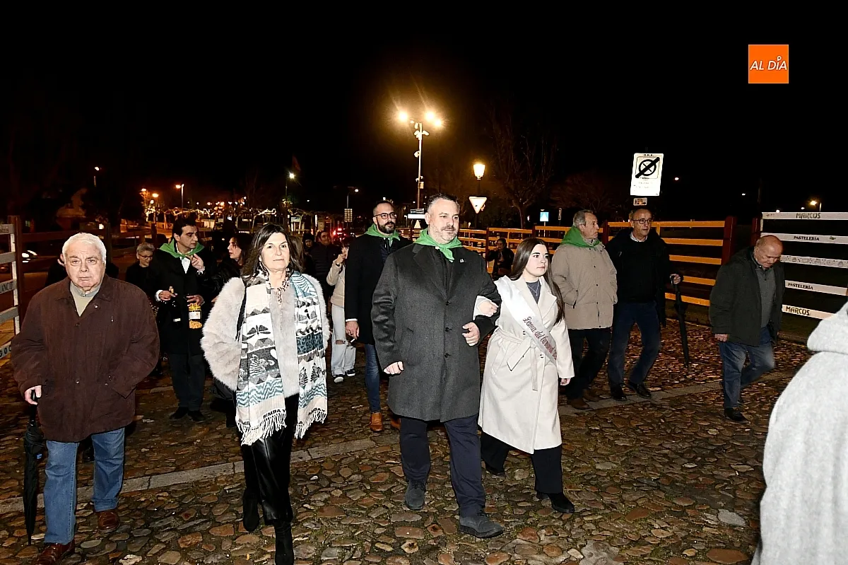 Momentos del Pregón de la Puerta del Desencierro