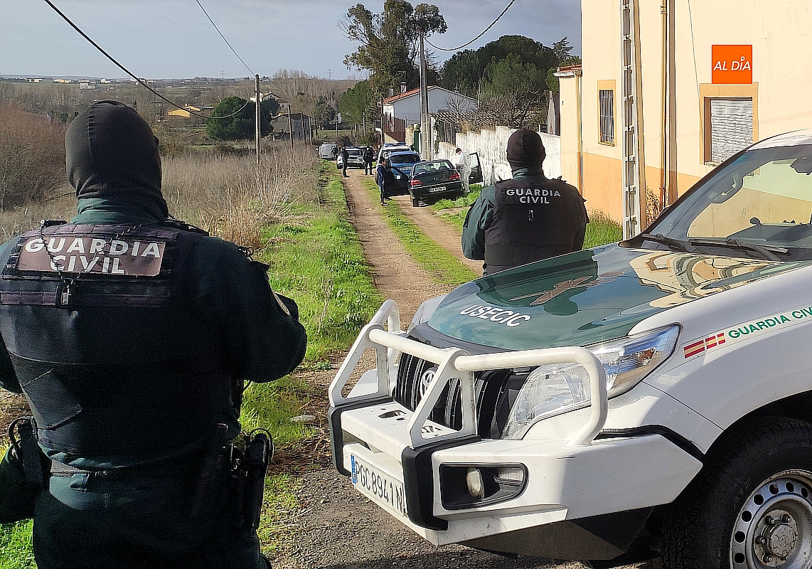 Gran redada antidroga  en Ciudad Rodrigo por la Guardia Civil en la víspera del Carnaval del Toro