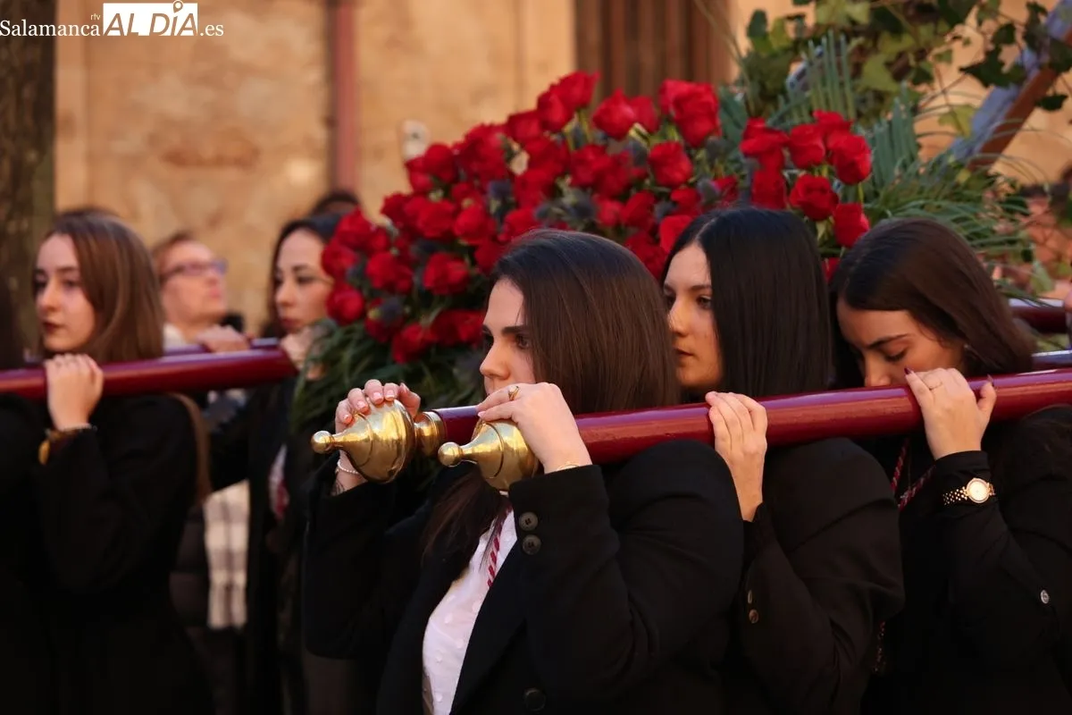 El Cristo de la Agonía preside el Via Crucis de la Junta de Semana Santa en el inicio de la Cuaresma | FOTOS: David Sañudo