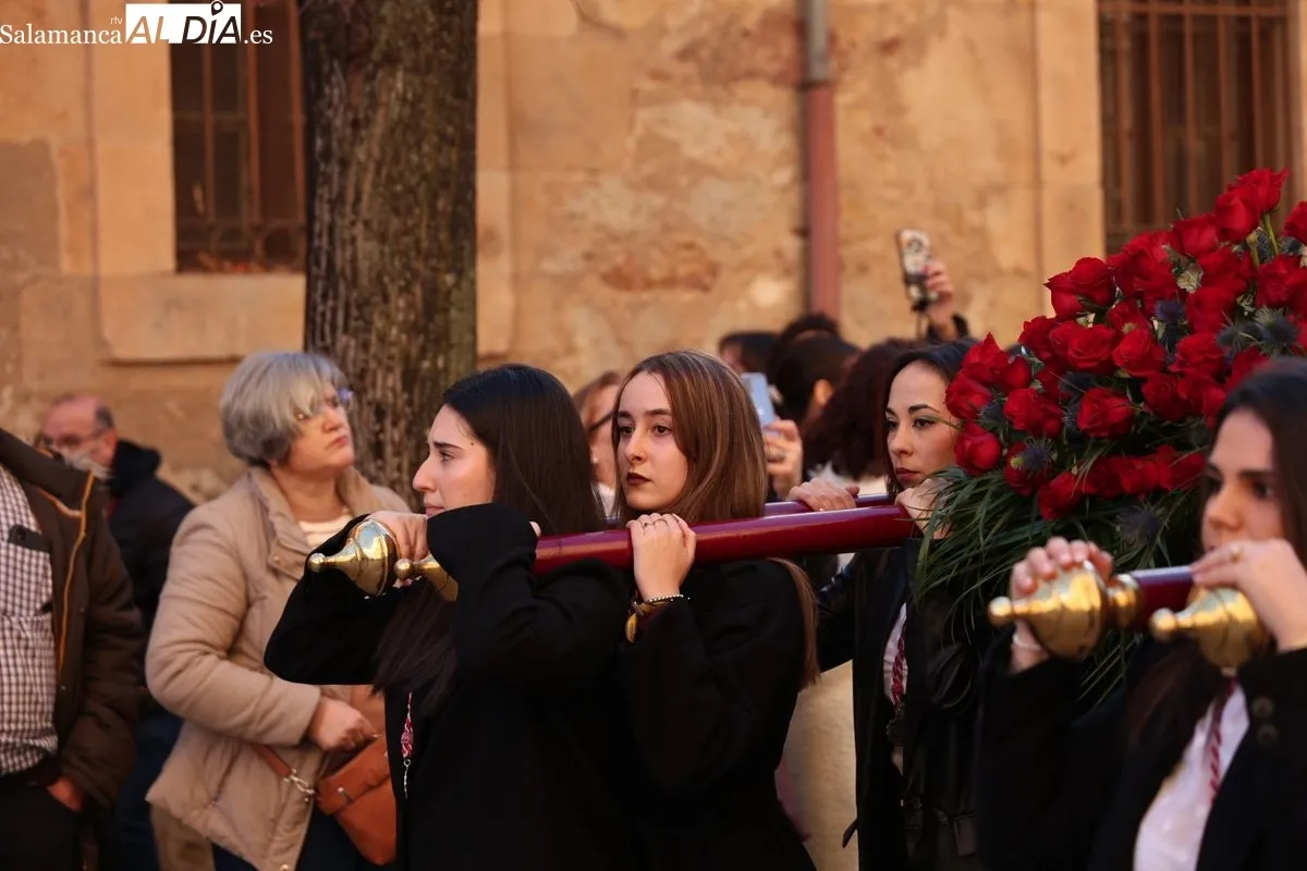 El Cristo de la Agonía preside el Via Crucis de la Junta de Semana Santa en el inicio de la Cuaresma | FOTOS: David Sañudo