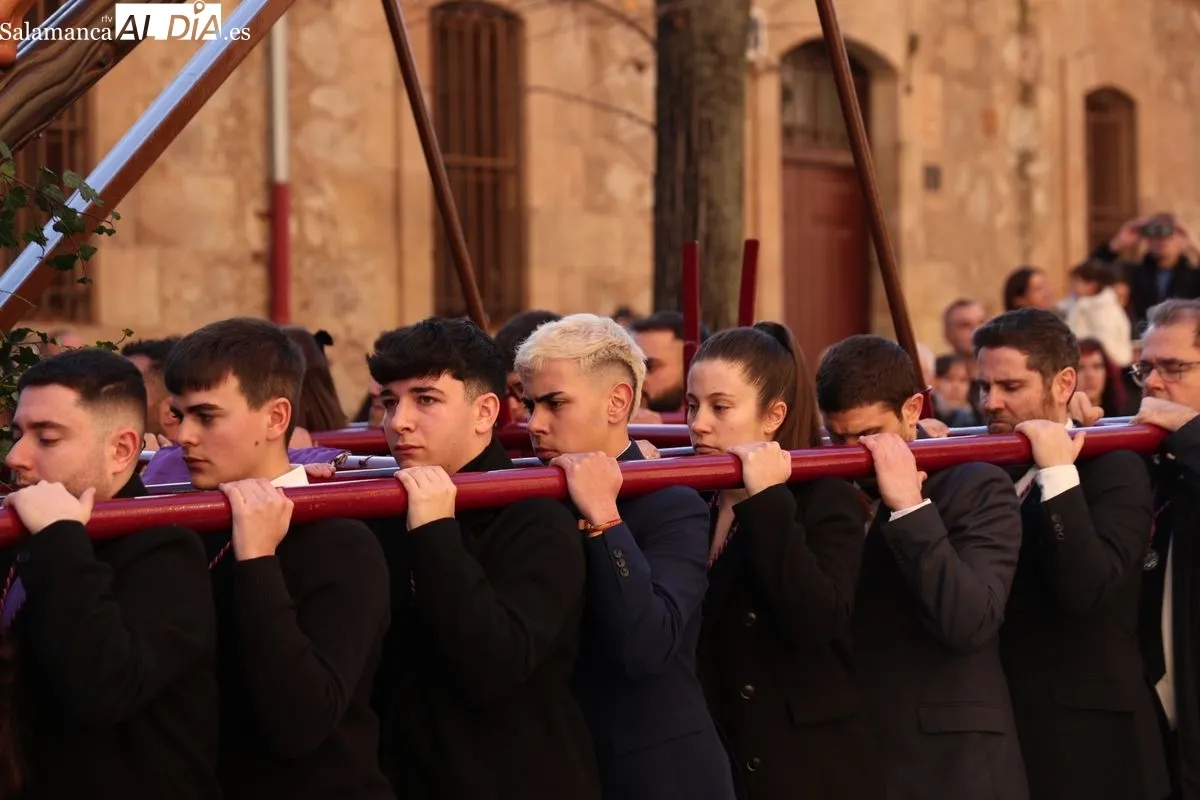 El Cristo de la Agonía preside el Via Crucis de la Junta de Semana Santa en el inicio de la Cuaresma | FOTOS: David Sañudo