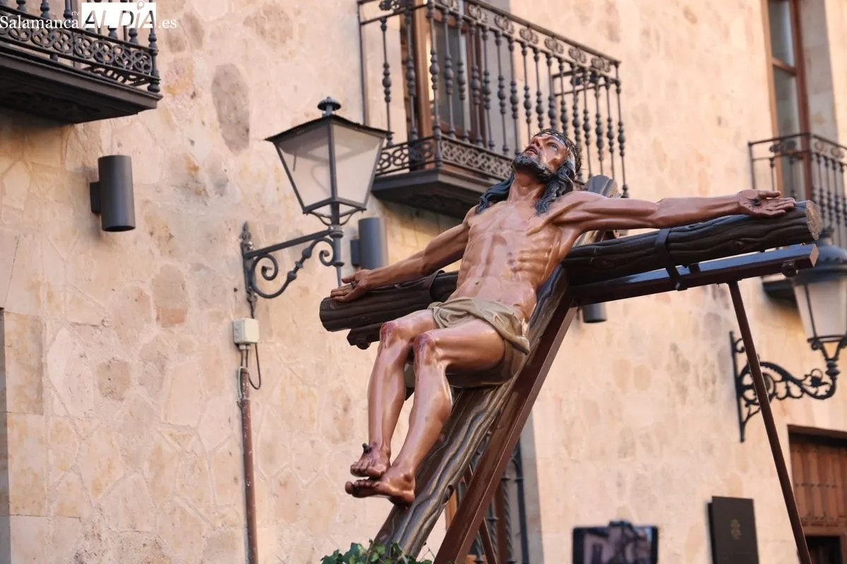 El Cristo de la Agonía preside el Via Crucis de la Junta de Semana Santa en el inicio de la Cuaresma | FOTOS: David Sañudo